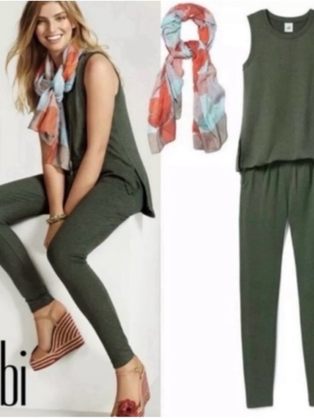 Cabi Simple Playsuit Jumpsuit
Green Large EUC